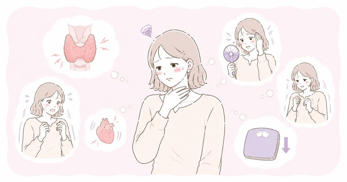 バセドウ病のイメージ