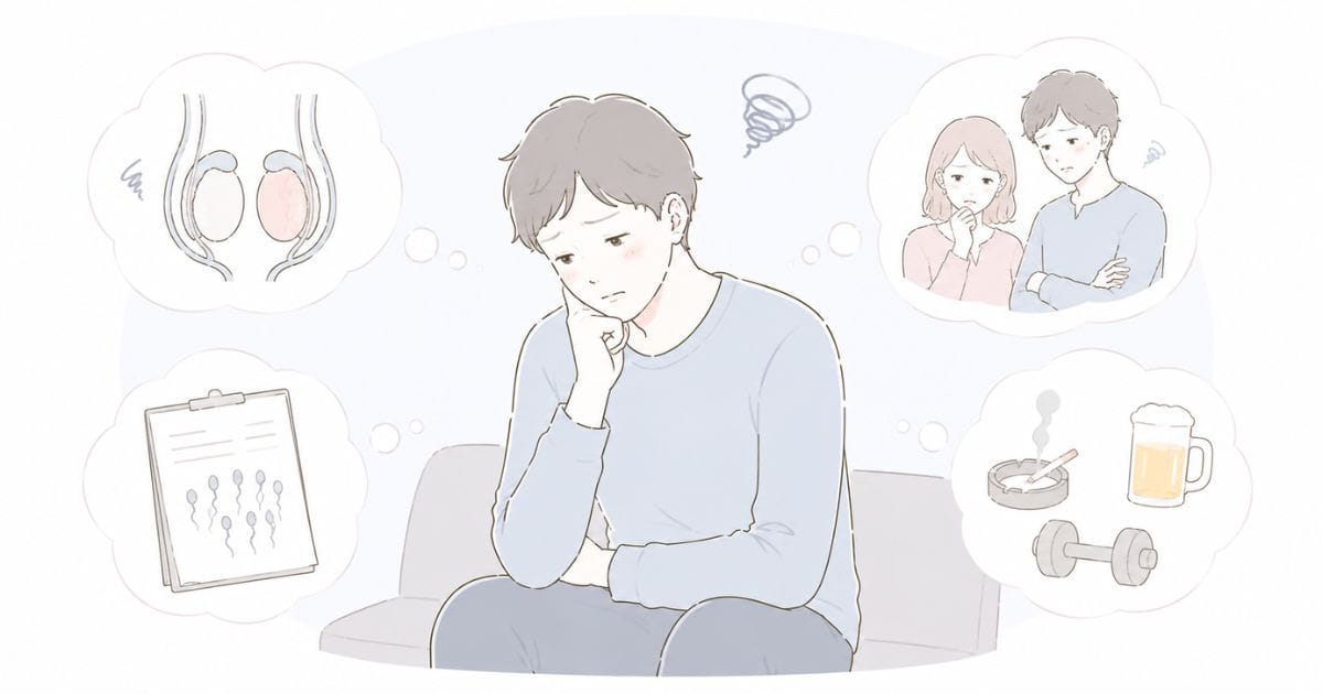男性不妊症のイメージ