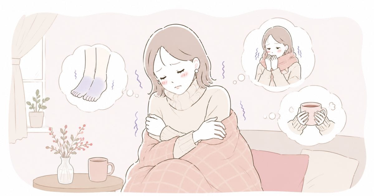 冷え性のイメージ