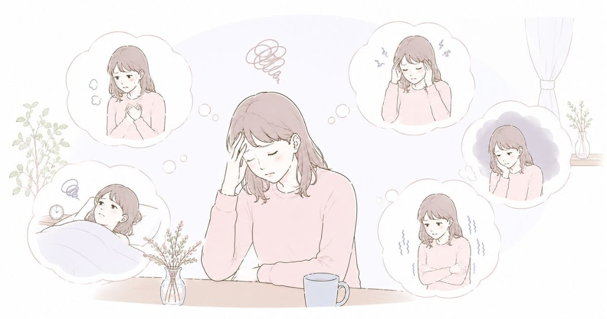 自律神経失調症のイメージ