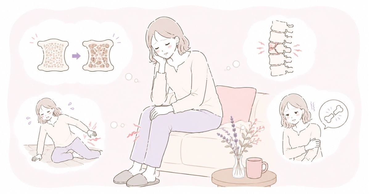 骨粗鬆症のイメージ