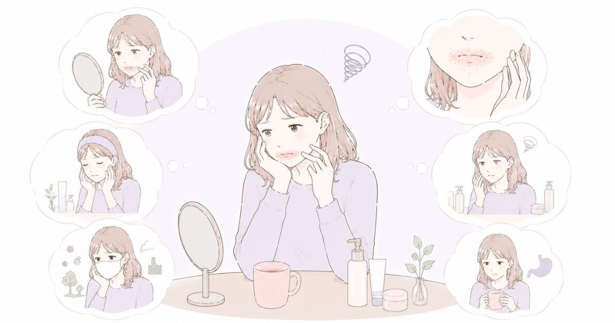 口囲皮膚炎のイメージ