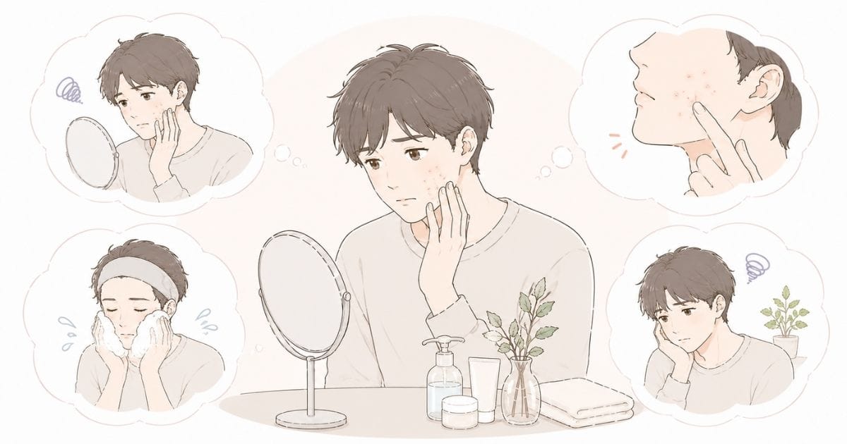 ニキビのイメージ