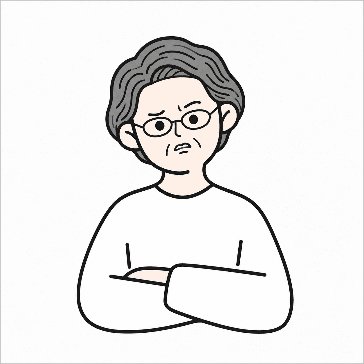 家を出るのが億劫な方のイラスト