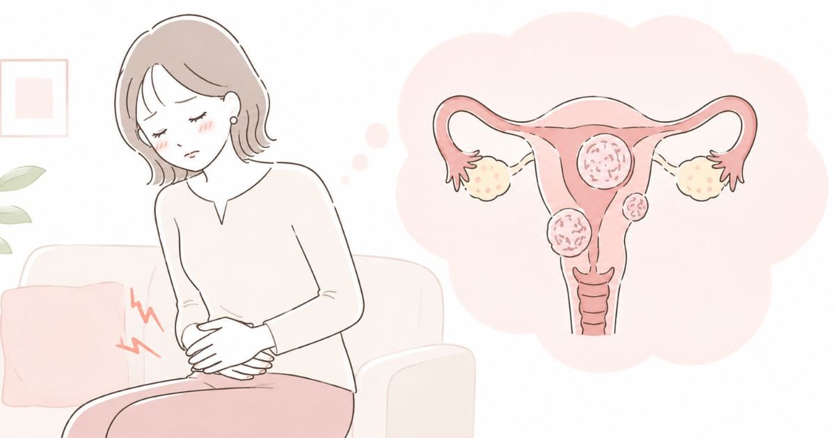 子宮筋腫のイメージ