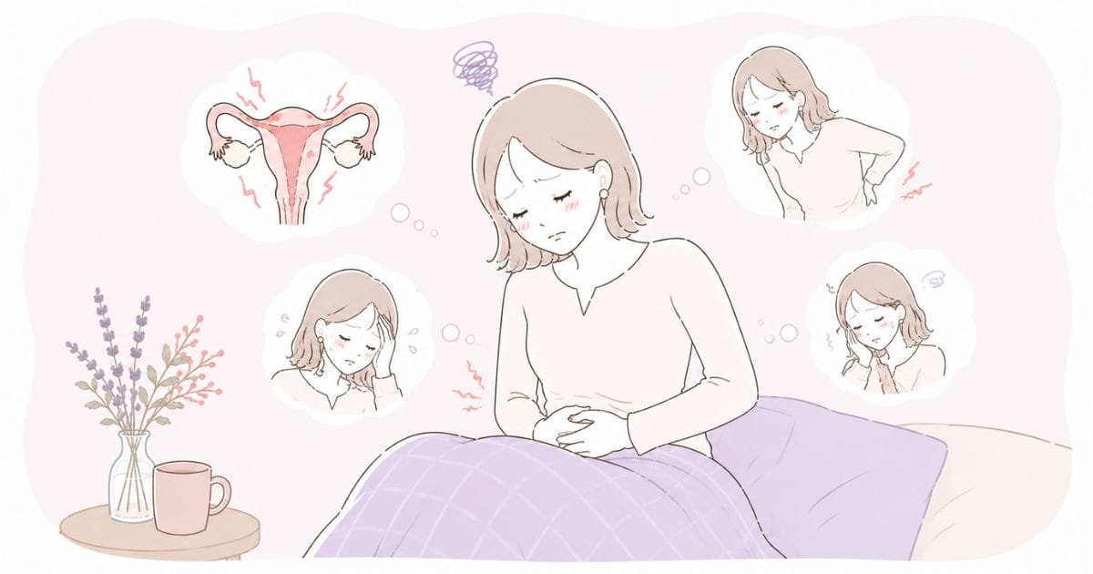 子宮内膜症のイメージ