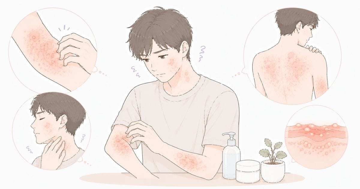 湿疹のイメージ