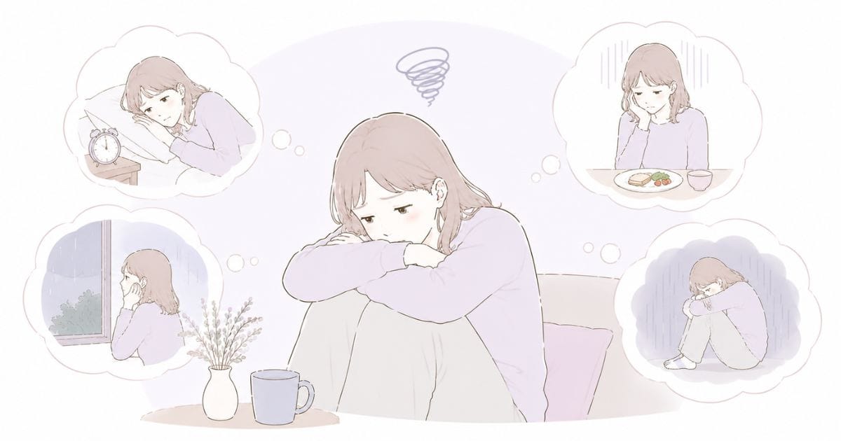 うつ病のイメージ