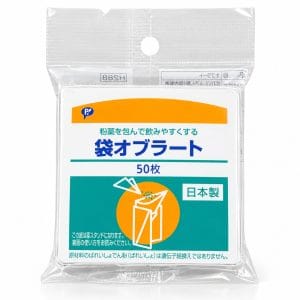 袋オブラート 50枚入り プラスチックケース入